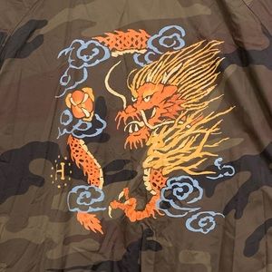 HUF dragon windbreaker